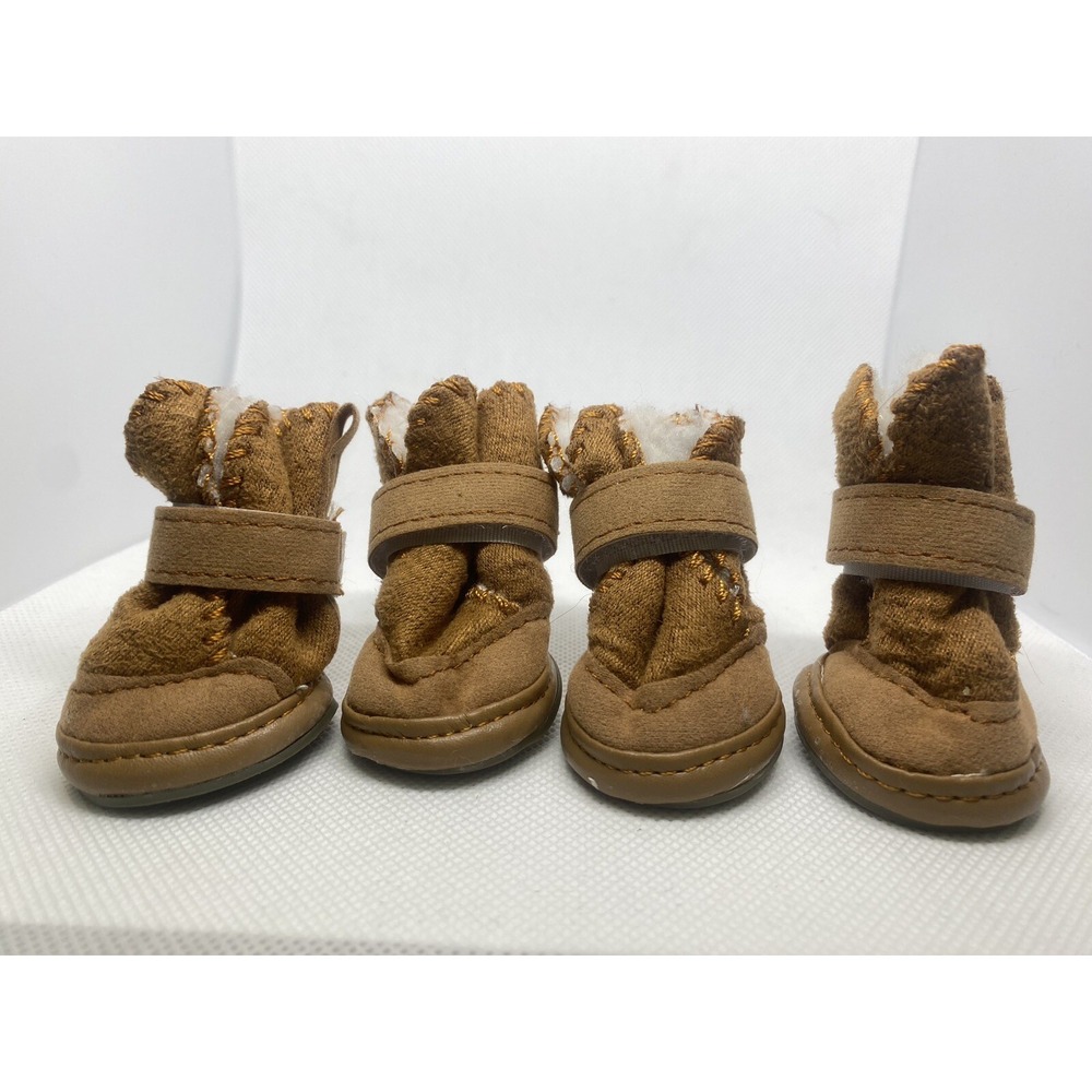 New URBEST Small Breed Chihuahua Dog Boots W/ Rubber Bottoms